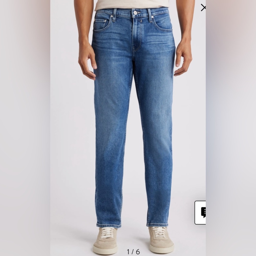 Classic Straight Fit Blue Men's Jeans